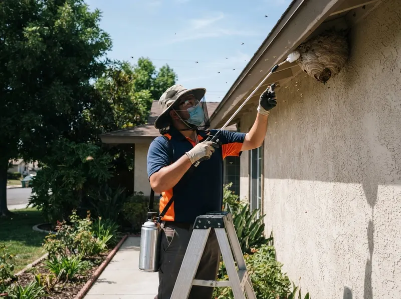 Exterior Wasp & Stinging Insect Abatement in Riverside, CA